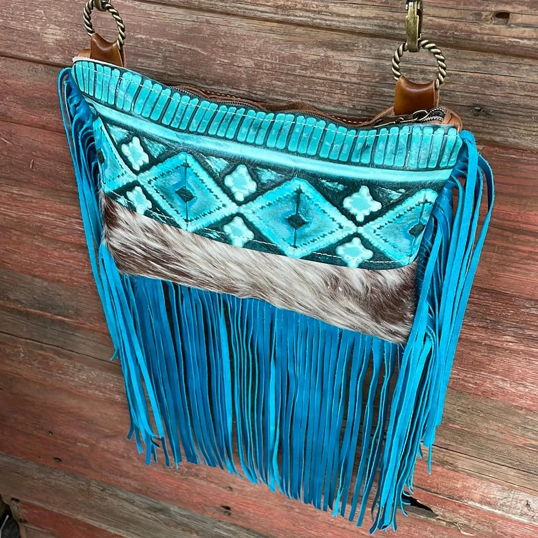 005 Patsy - Longhorn w/ Turquoise Matrix