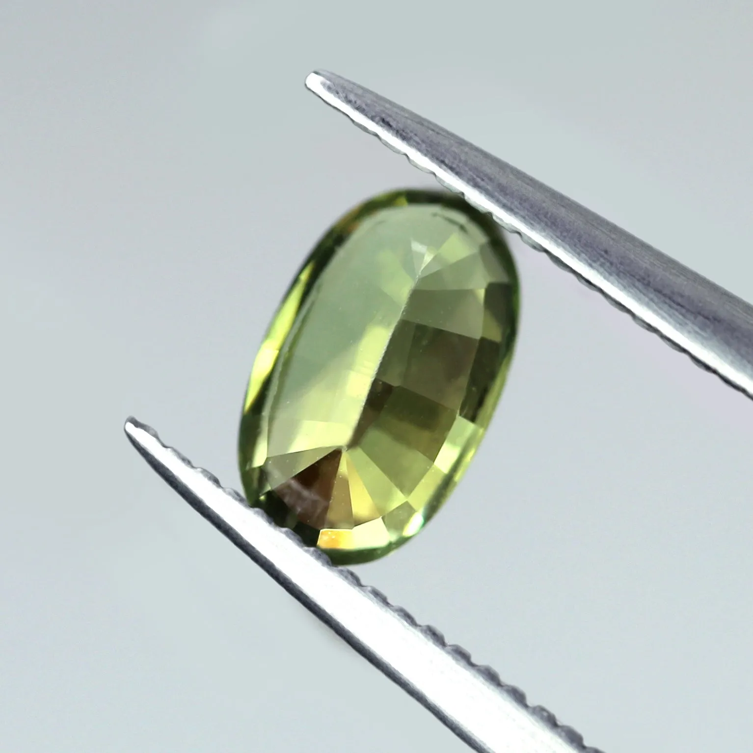 0.36ct Certified Natural Green Sapphire