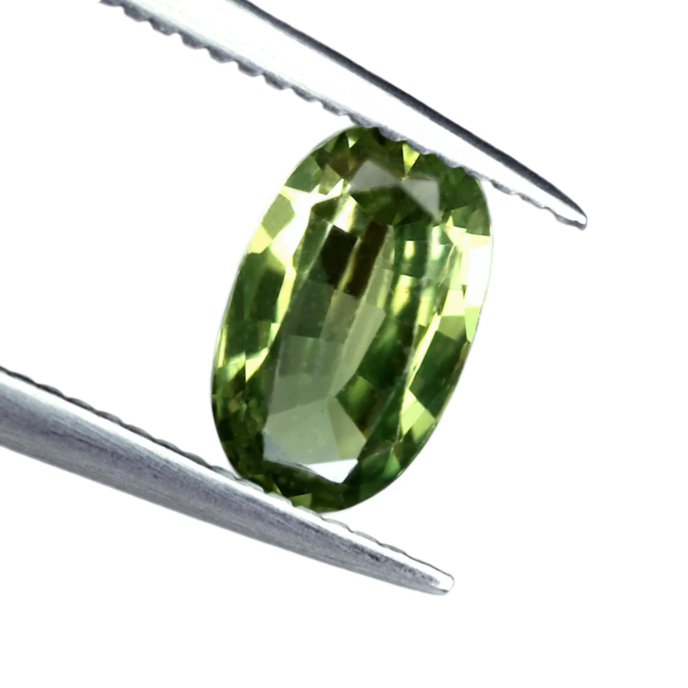 0.36ct Certified Natural Green Sapphire