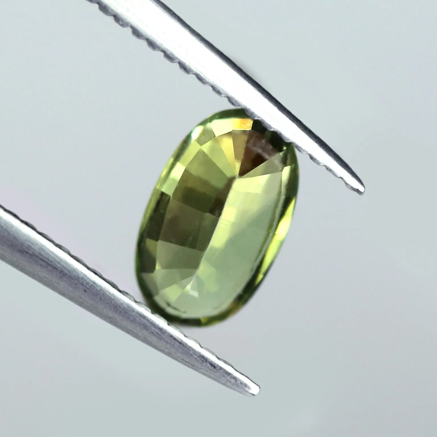 0.36ct Certified Natural Green Sapphire