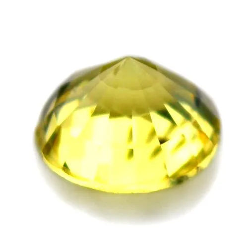 0.38 ct Certified Natural Yellow Sapphire