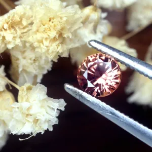 0.40ct Certified Natural Orange Sapphire