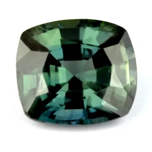 0.41ct Certified Natural Green Sapphire