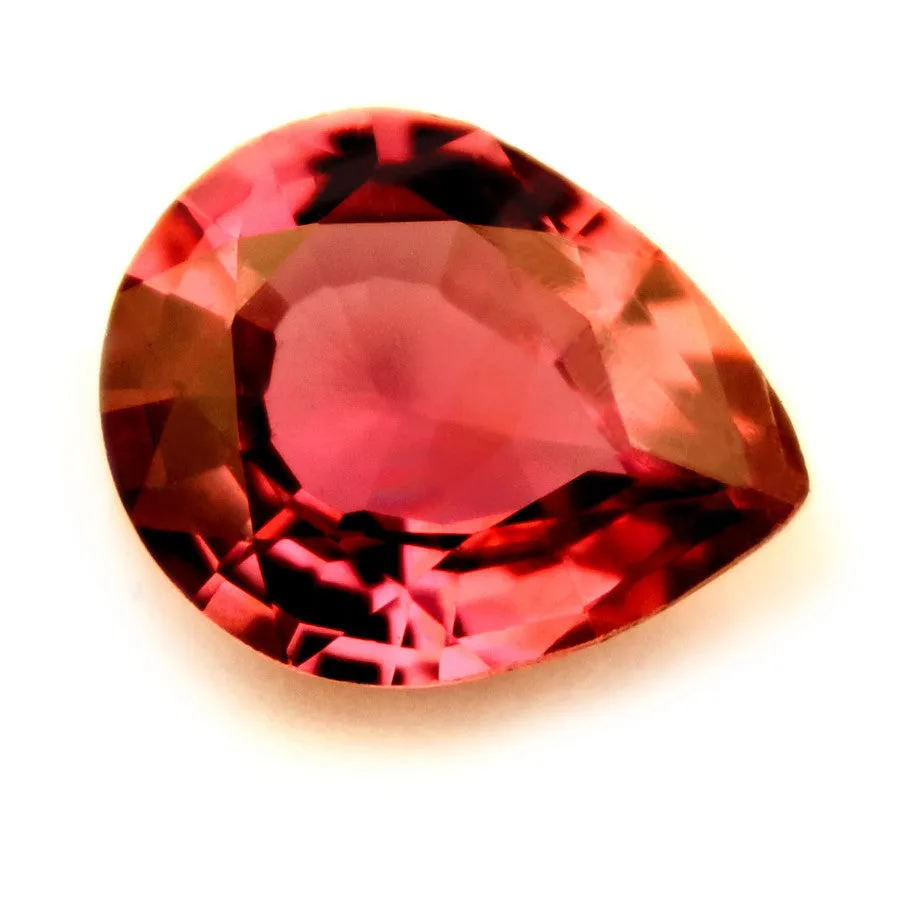 0.42ct Certified Natural Red Ruby