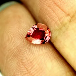 0.42ct Certified Natural Red Ruby