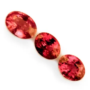 0.43CT Certified Natural Pink Sapphire Matching Set
