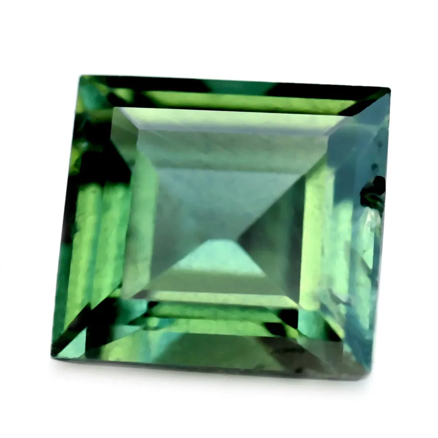 0.46ct Certified Natural Green Sapphire