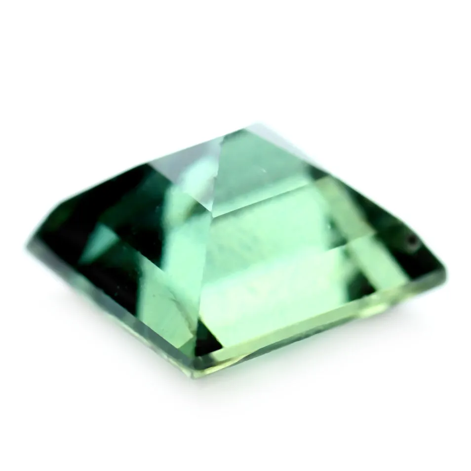 0.46ct Certified Natural Green Sapphire