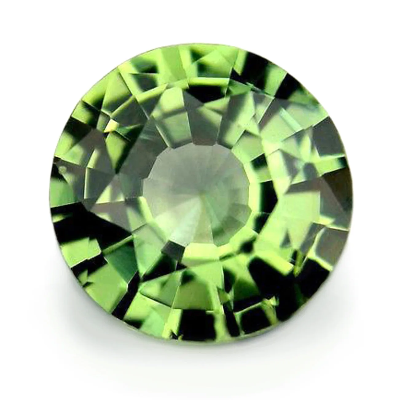 0.48ct Certified Natural Green Sapphire