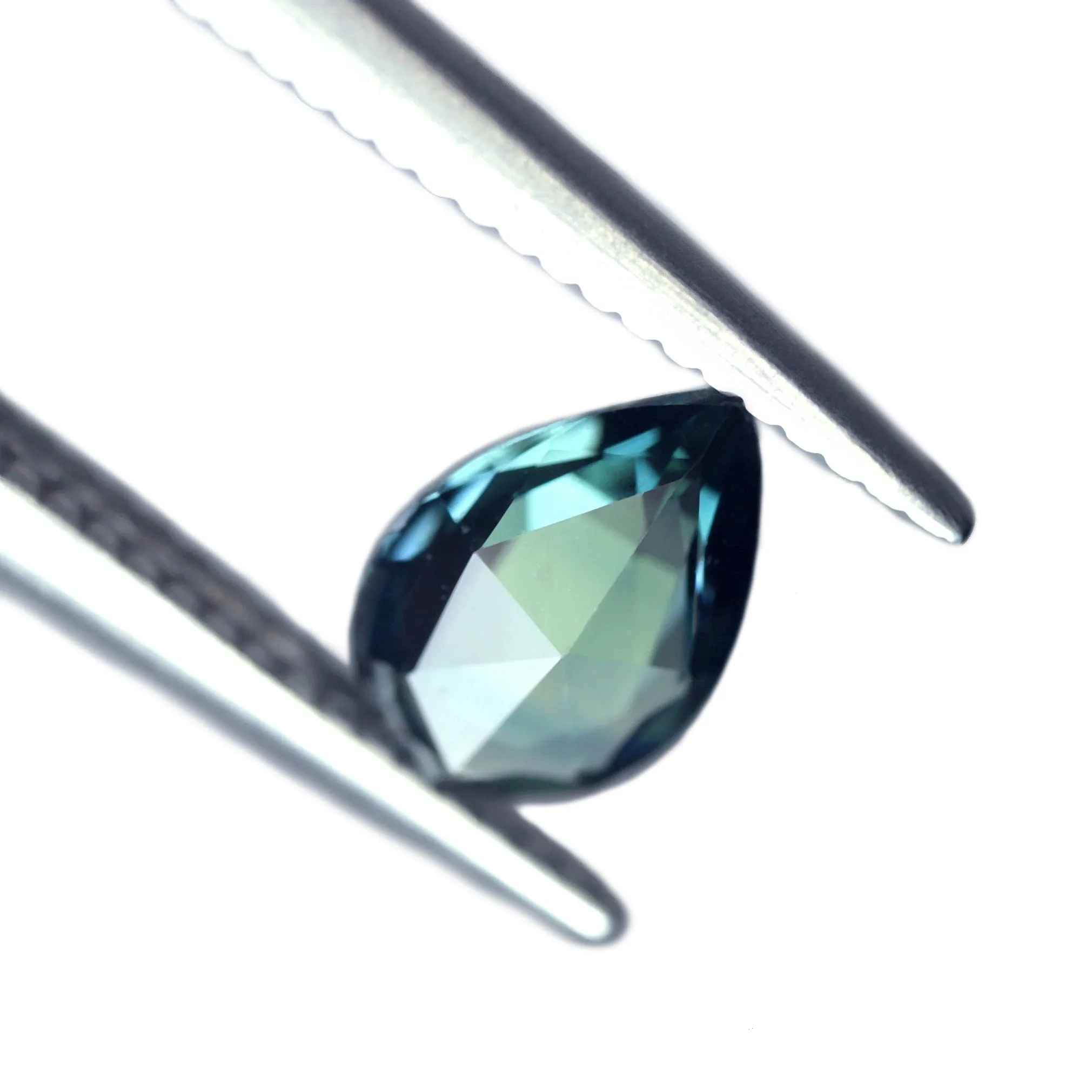 0.48ct Certified Natural Teal Sapphire