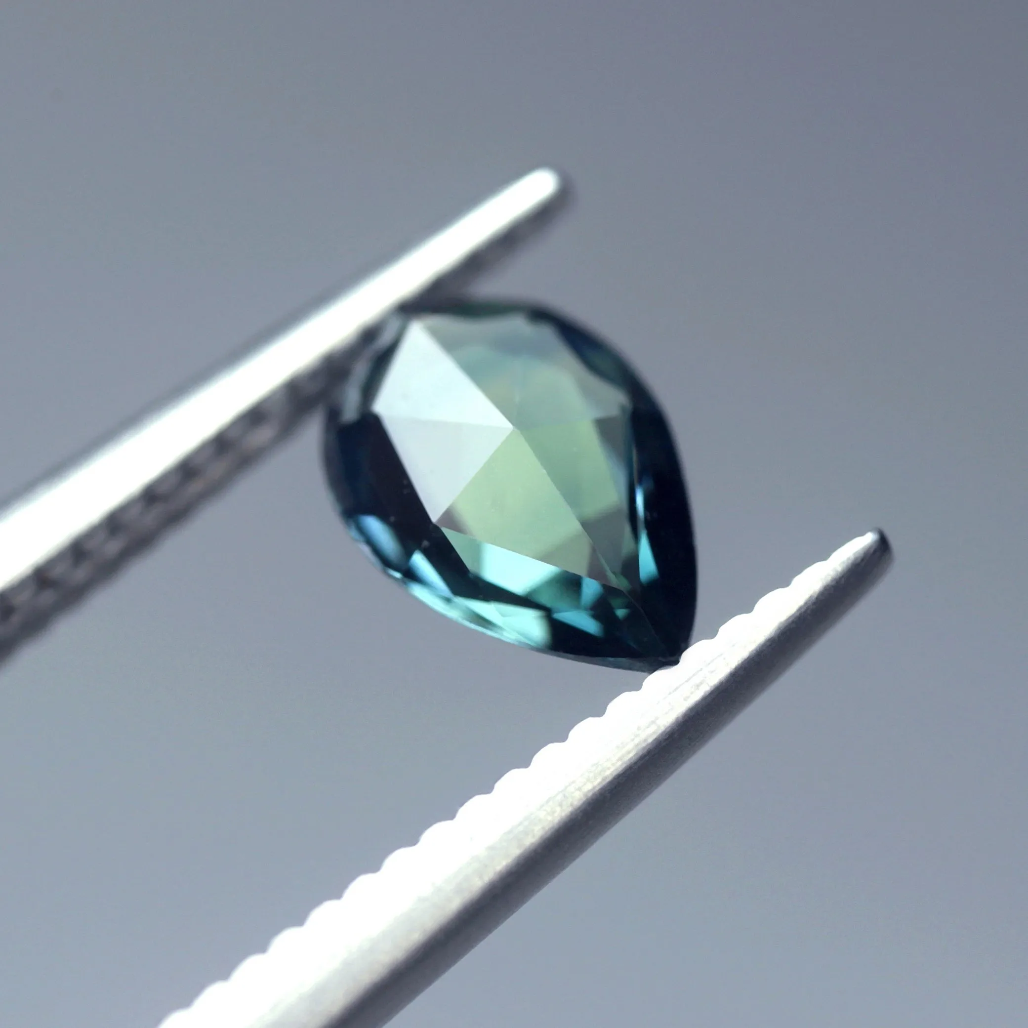 0.48ct Certified Natural Teal Sapphire