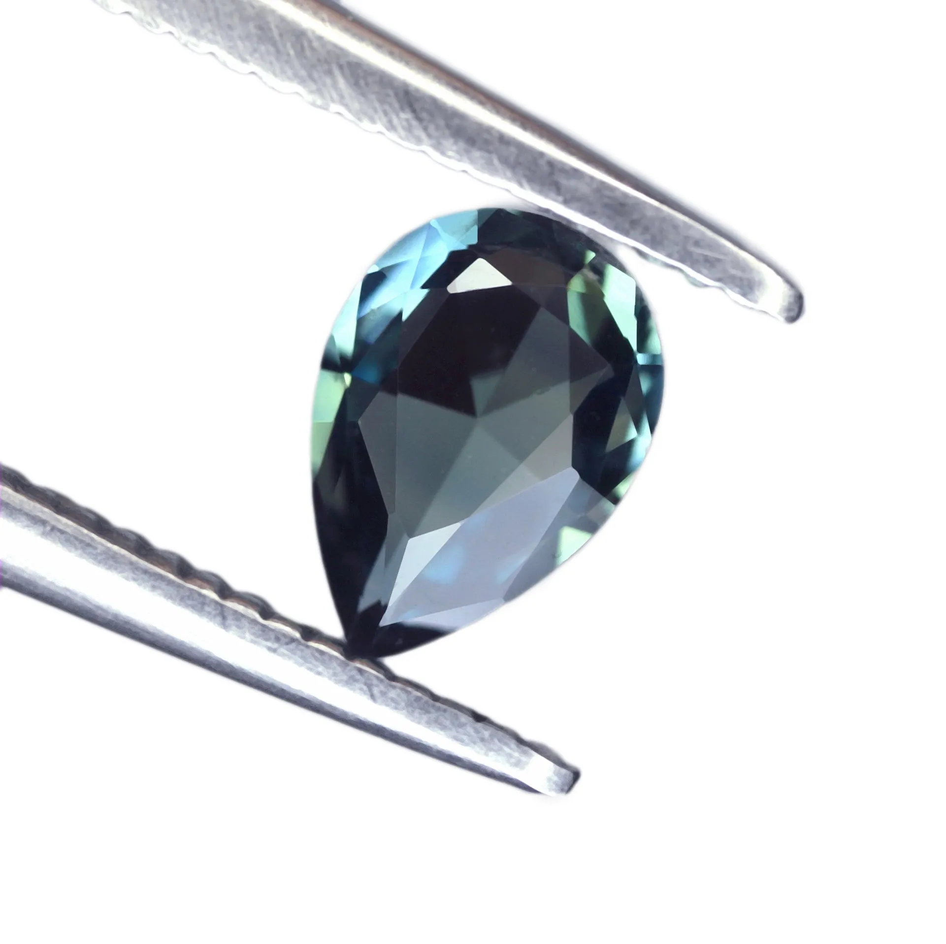 0.48ct Certified Natural Teal Sapphire