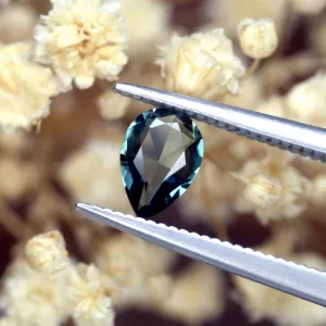 0.48ct Certified Natural Teal Sapphire