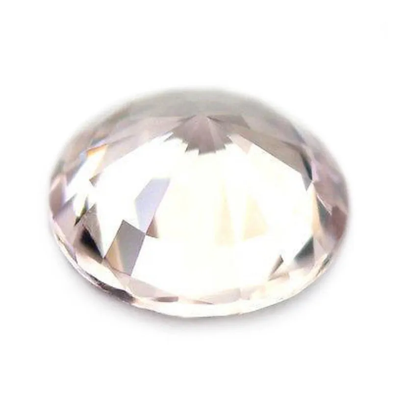 0.48ct Certified Natural White Sapphire
