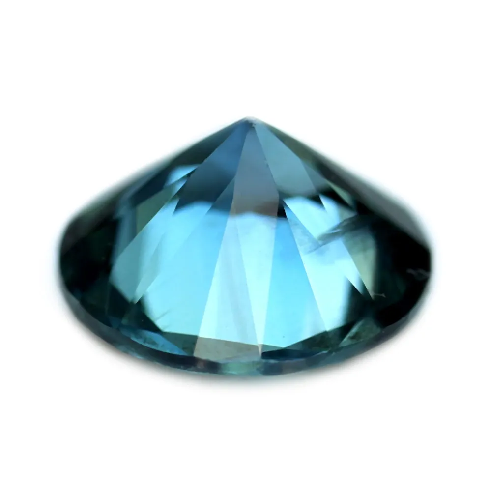 0.50ct Certified Natural Teal Sapphire