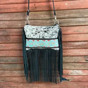 051 Patsy - B&W Speckle w/ Fiesta Navajo