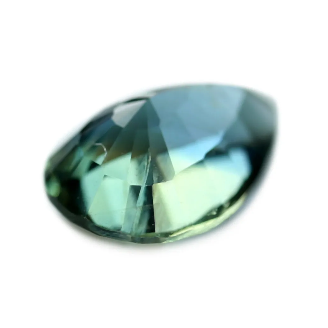 0.51ct Certified Natural Teal Sapphire