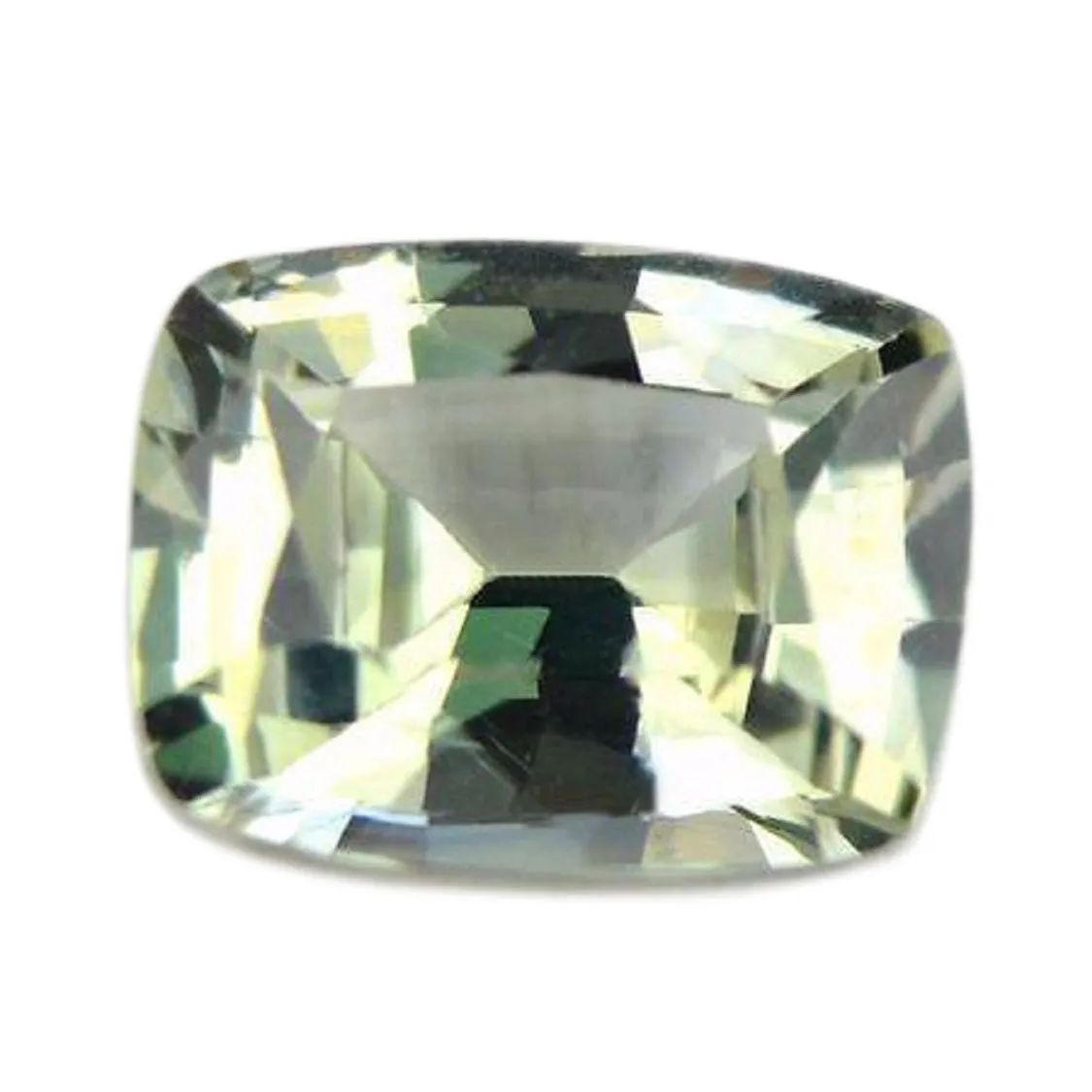 0.51ct Certified Natural White Sapphire