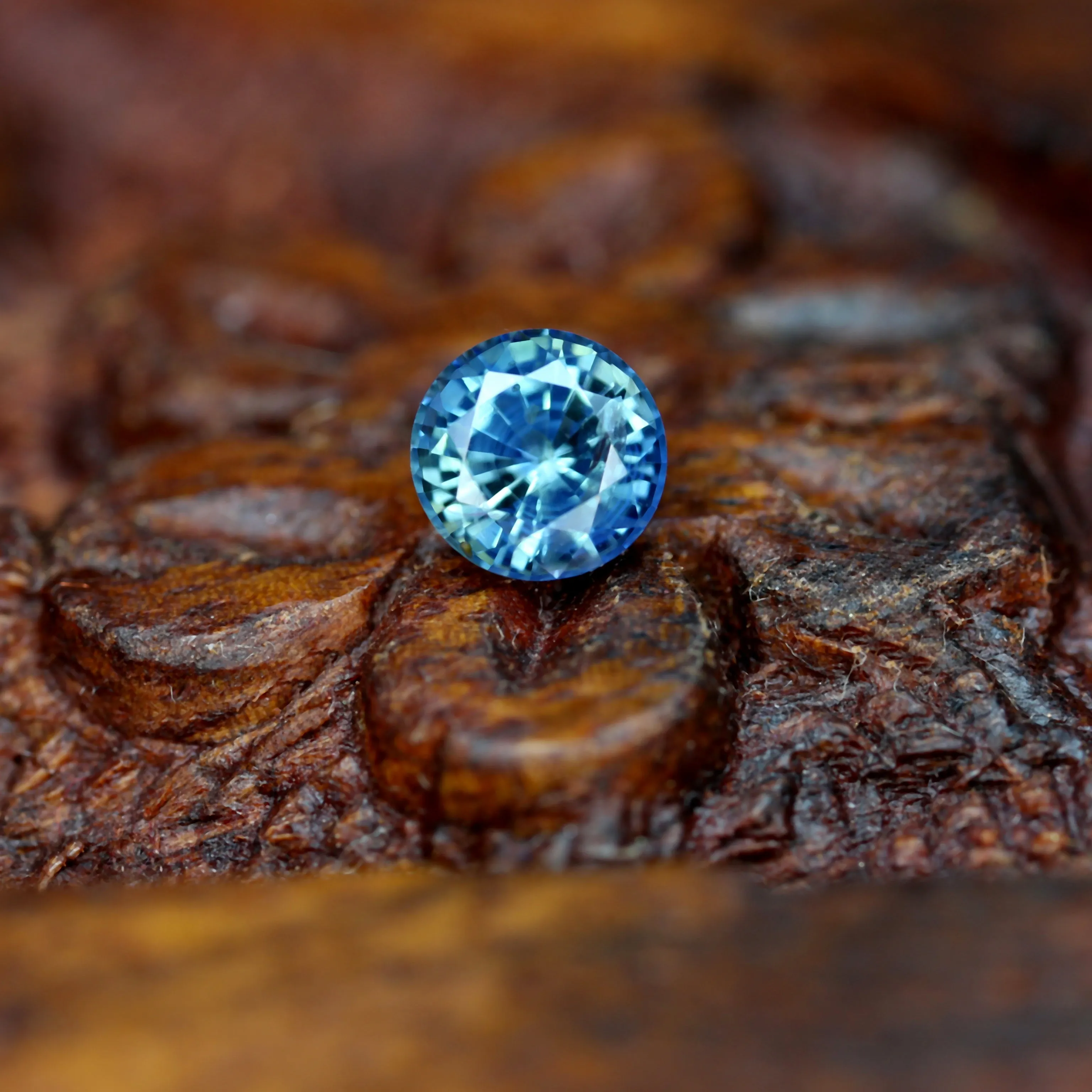 0.52ct Certified Natural Blue Sapphire