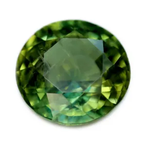 0.53ct Certified Natural Green Sapphire