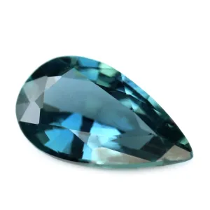0.53ct Certified Natural Teal Sapphire