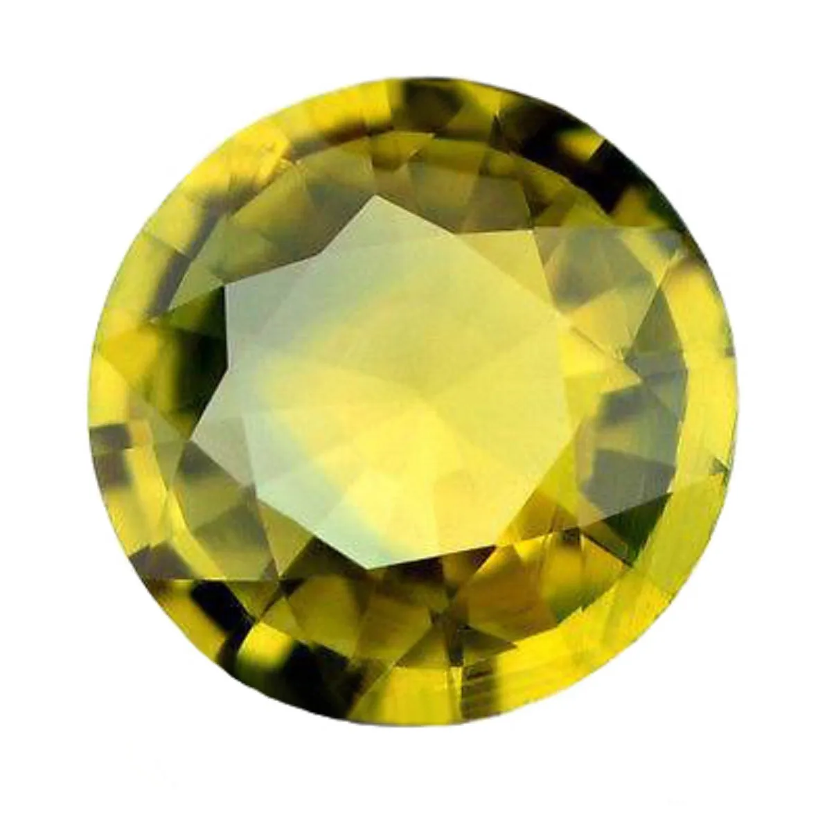 0.53ct Certified Natural Yellow Sapphire