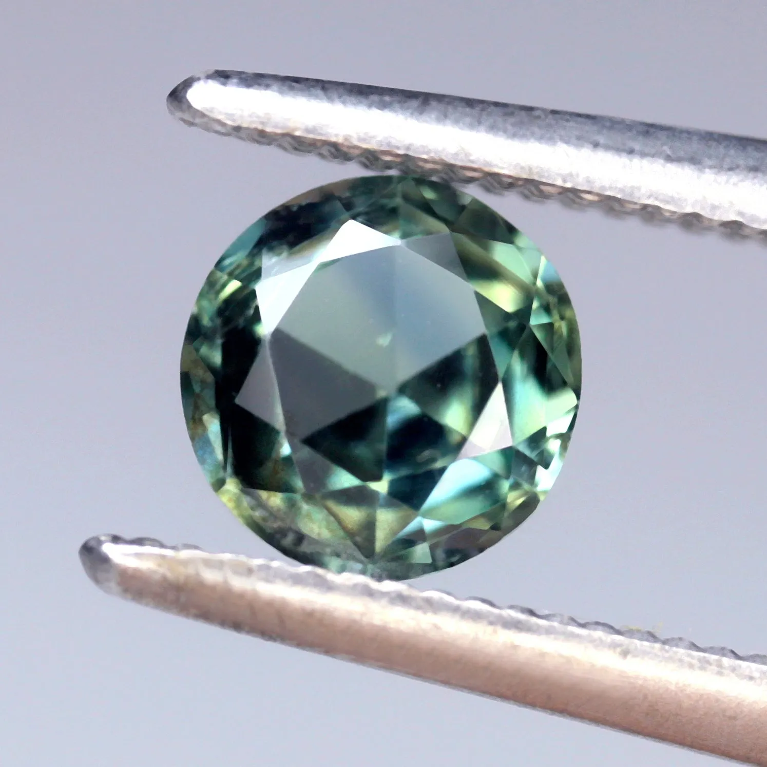 0.54ct Certified Natural Teal Sapphire