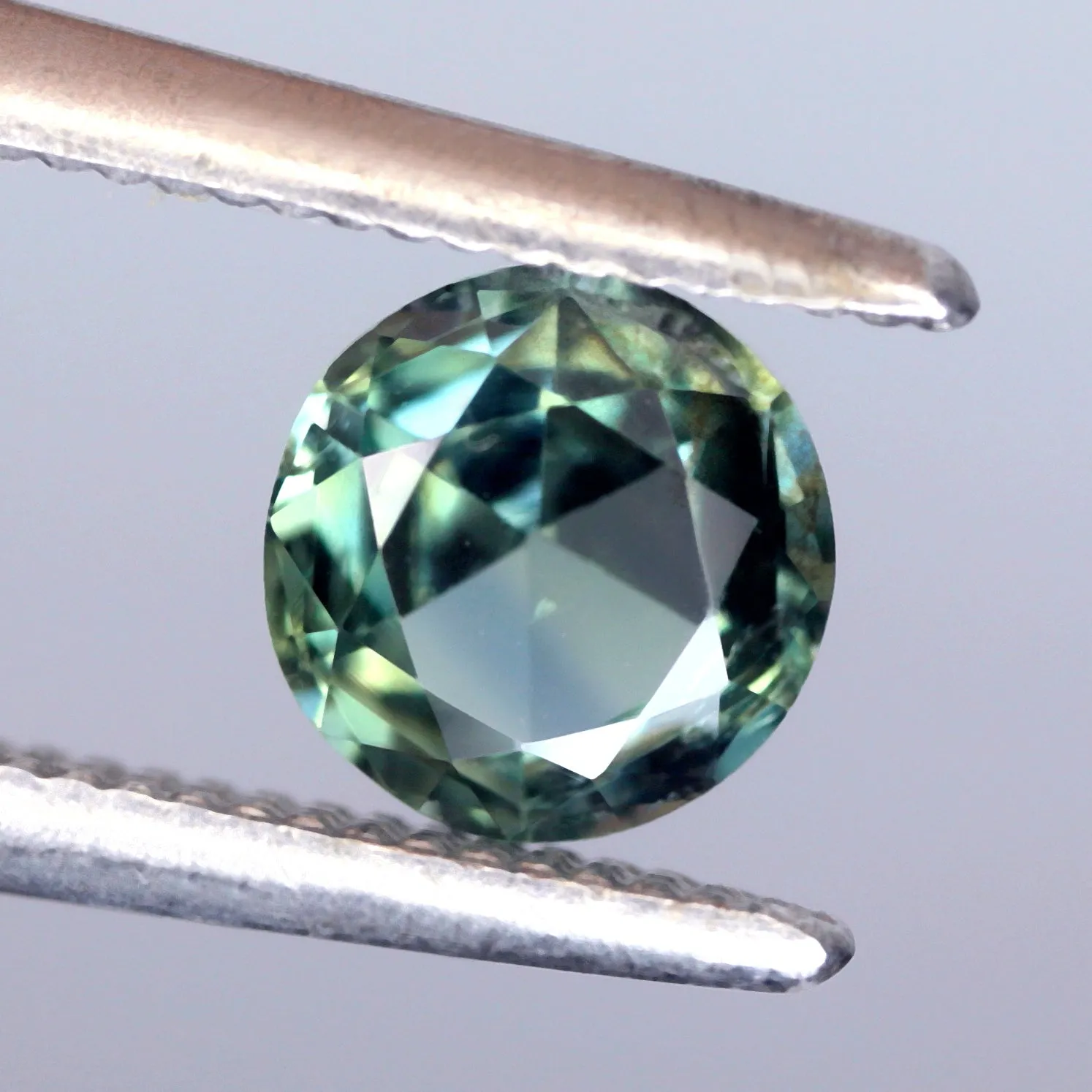 0.54ct Certified Natural Teal Sapphire