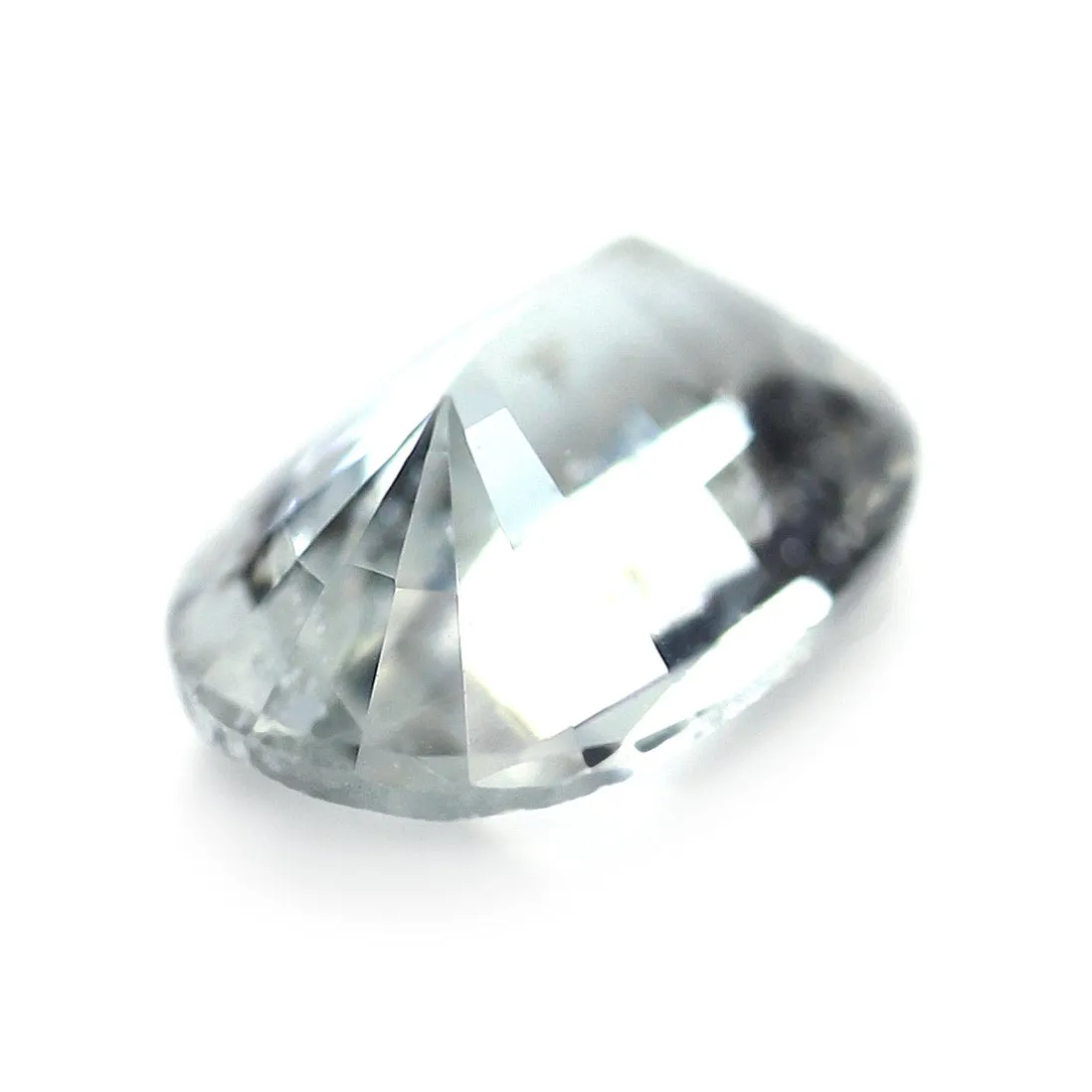 0.54ct Certified Natural White Sapphire