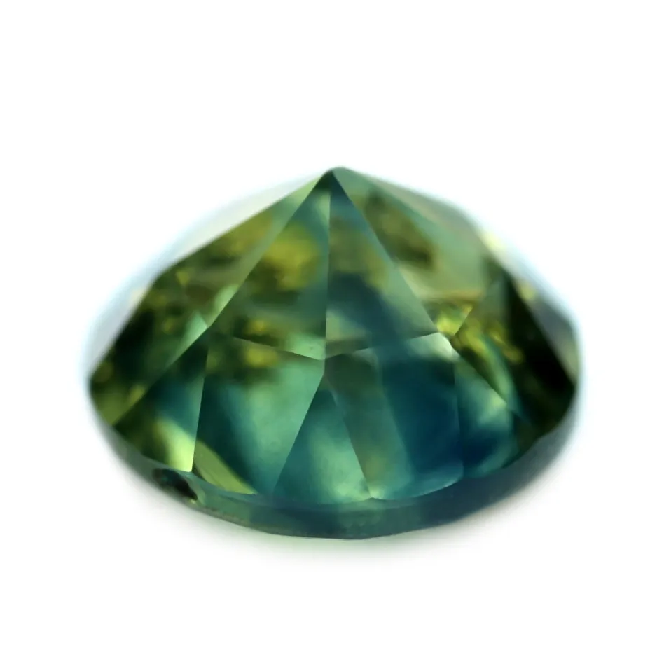 0.55ct Certified Natural Green Sapphire