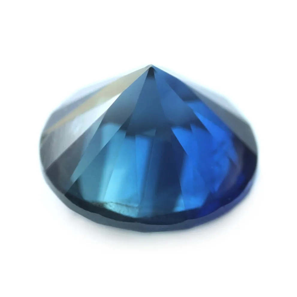 0.55ct Certified Natural Teal Sapphire