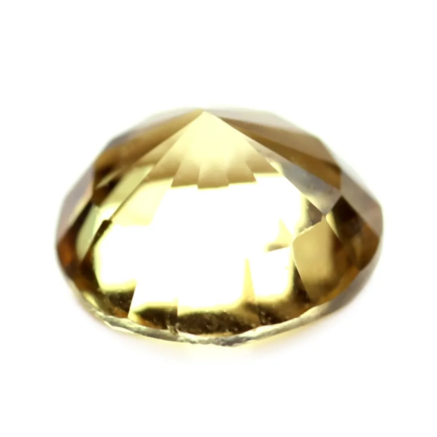0.55ct Certified Natural Yellow Sapphire
