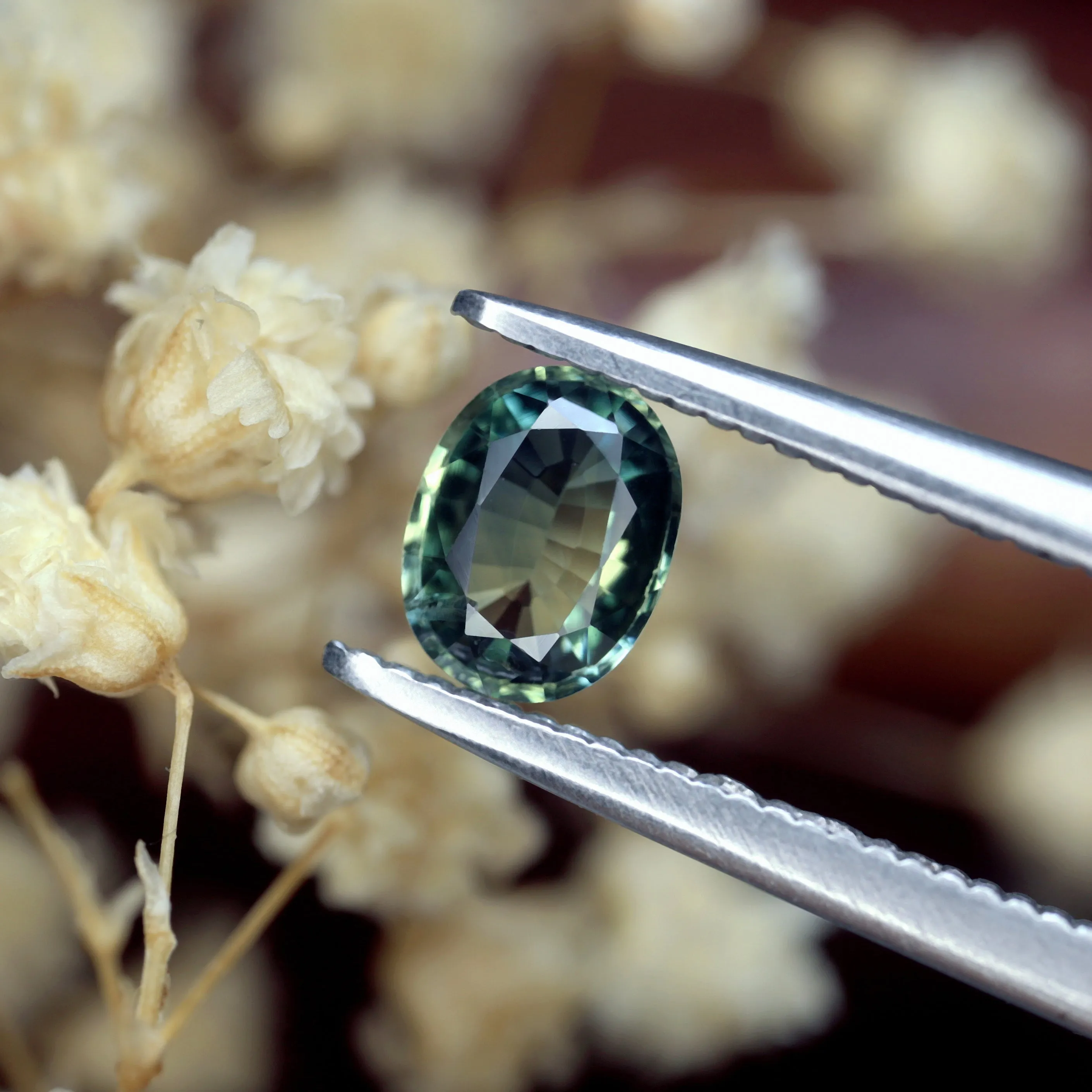 0.56ct Certified Natural Bicolor Sapphire