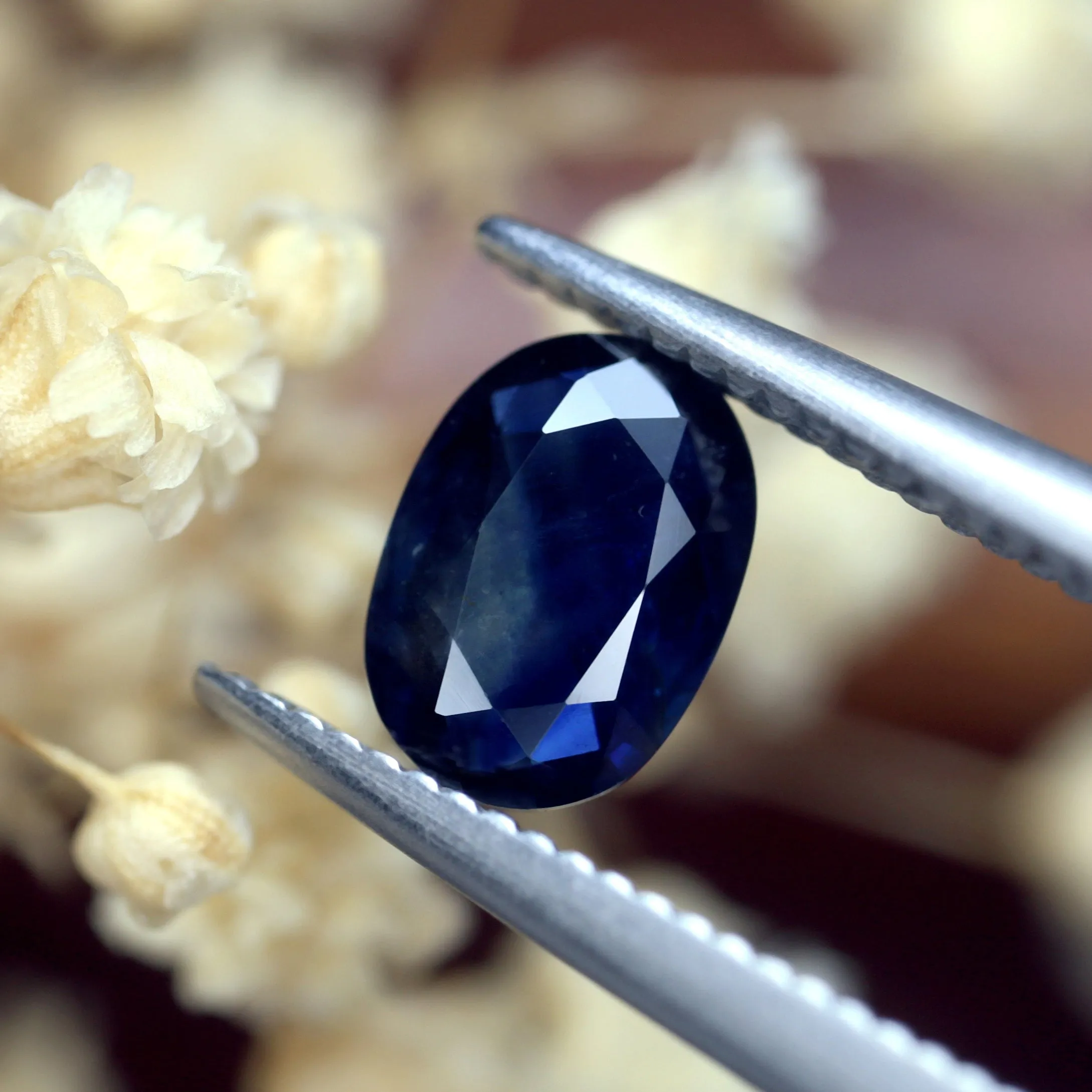 0.56ct Certified Natural Blue Sapphire