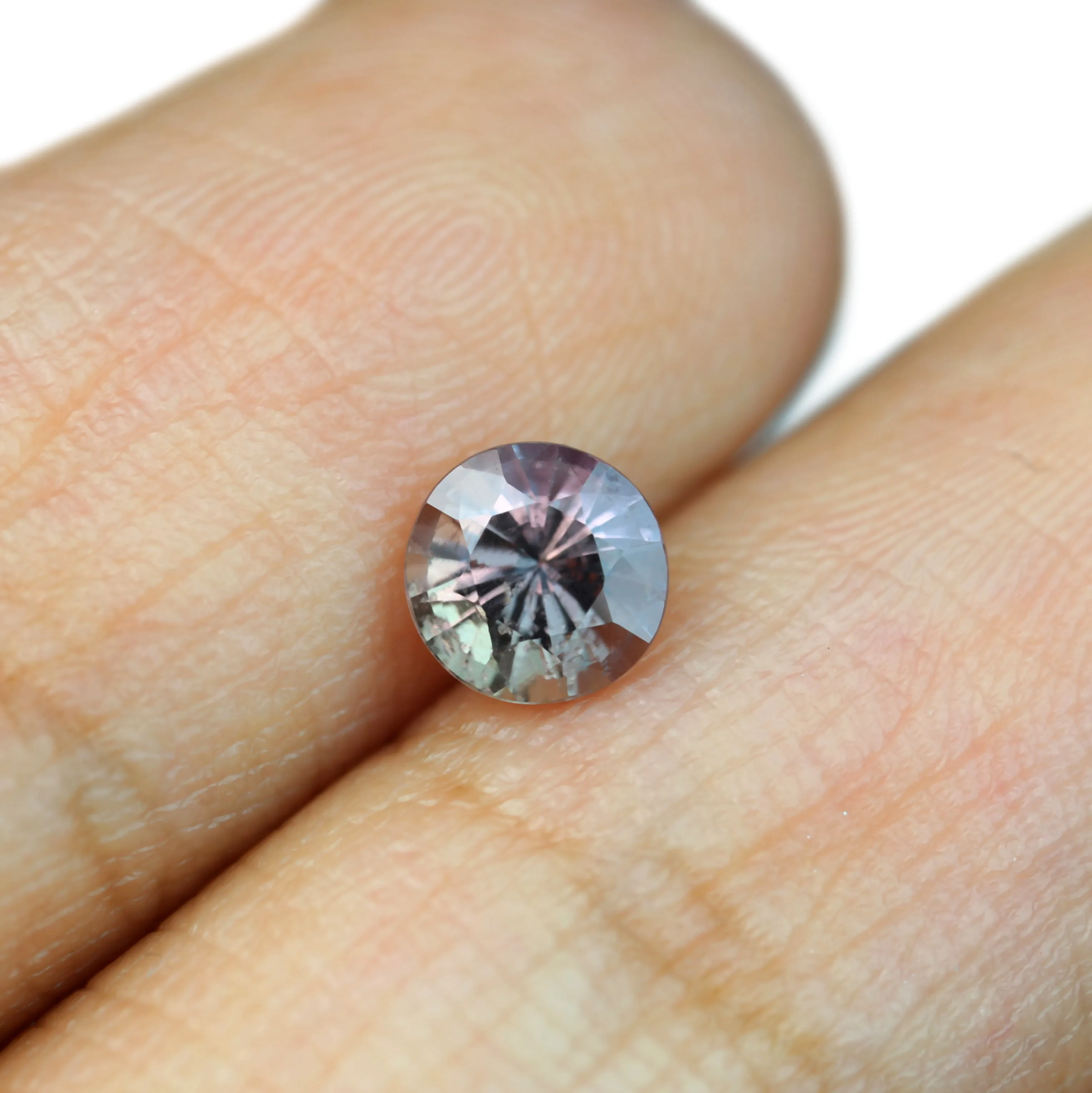 0.56ct Certified Natural Multicolor Sapphire