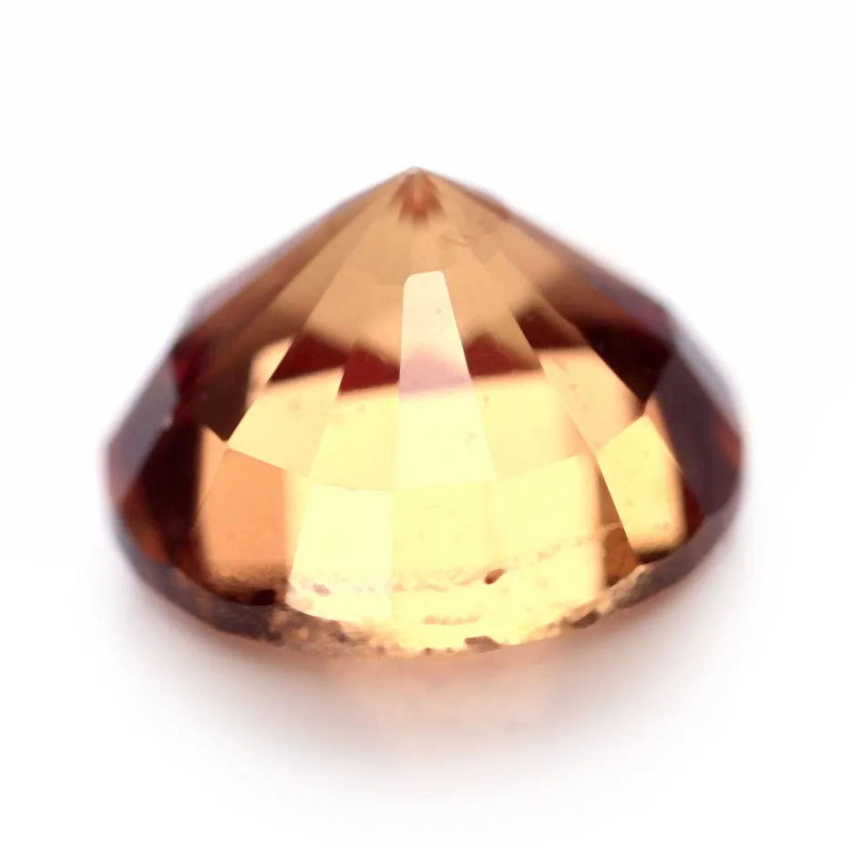 0.56ct Certified Natural Orange Sapphire