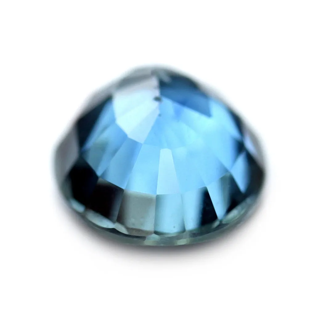 0.56ct Certified Natural Teal Sapphire
