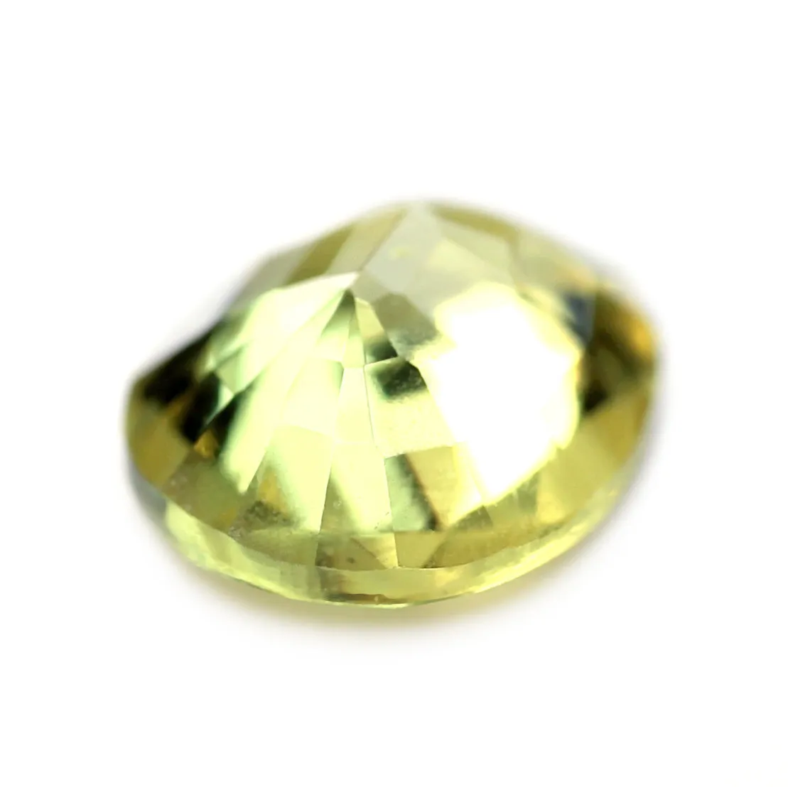 0.56ct Certified Natural Yellow Sapphire