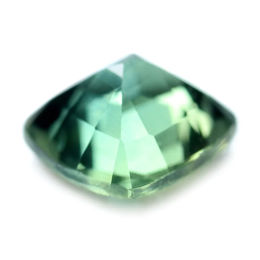 0.57ct Certified Natural Green Sapphire