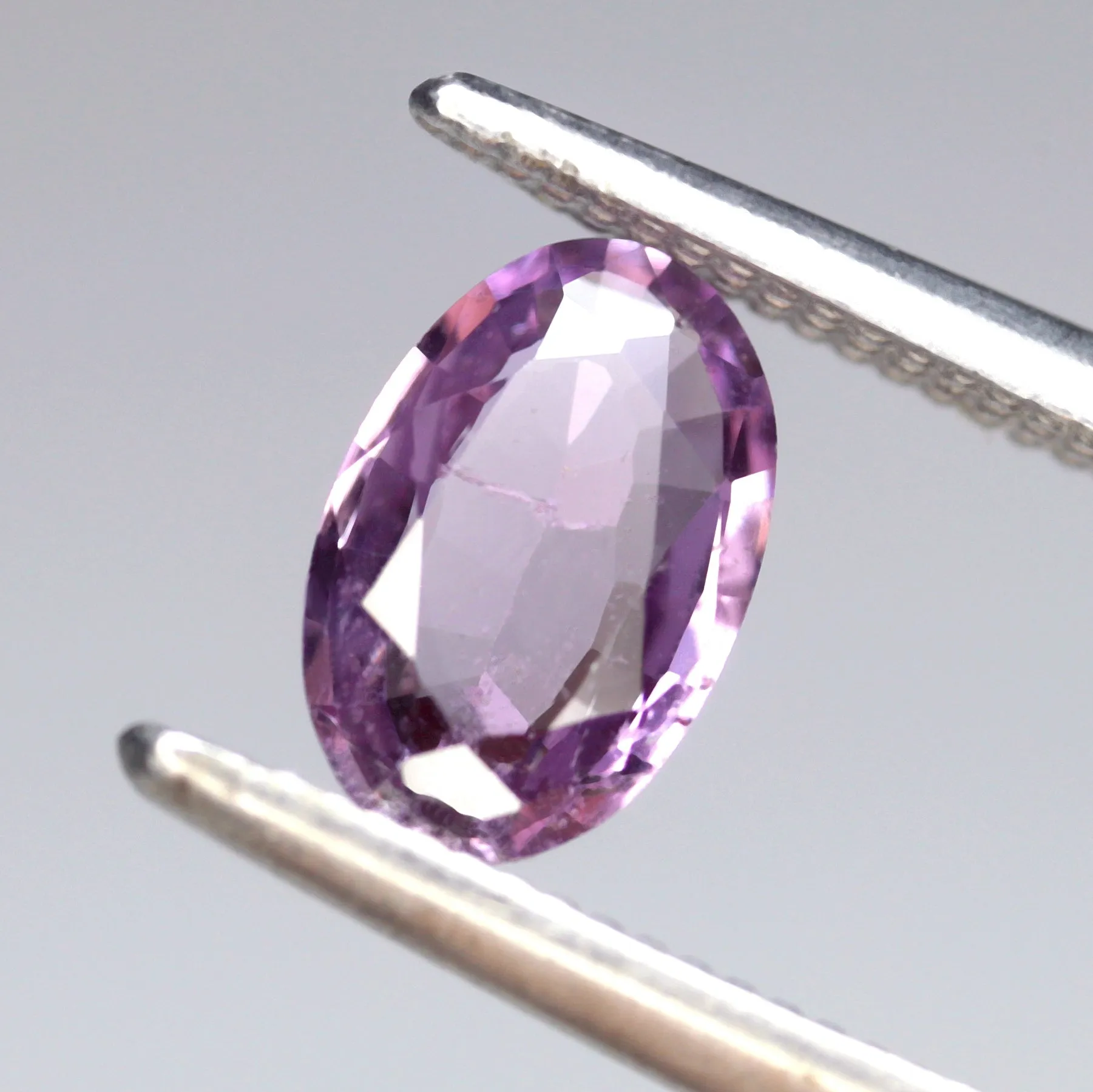 0.57ct Certified Natural Purple Sapphire