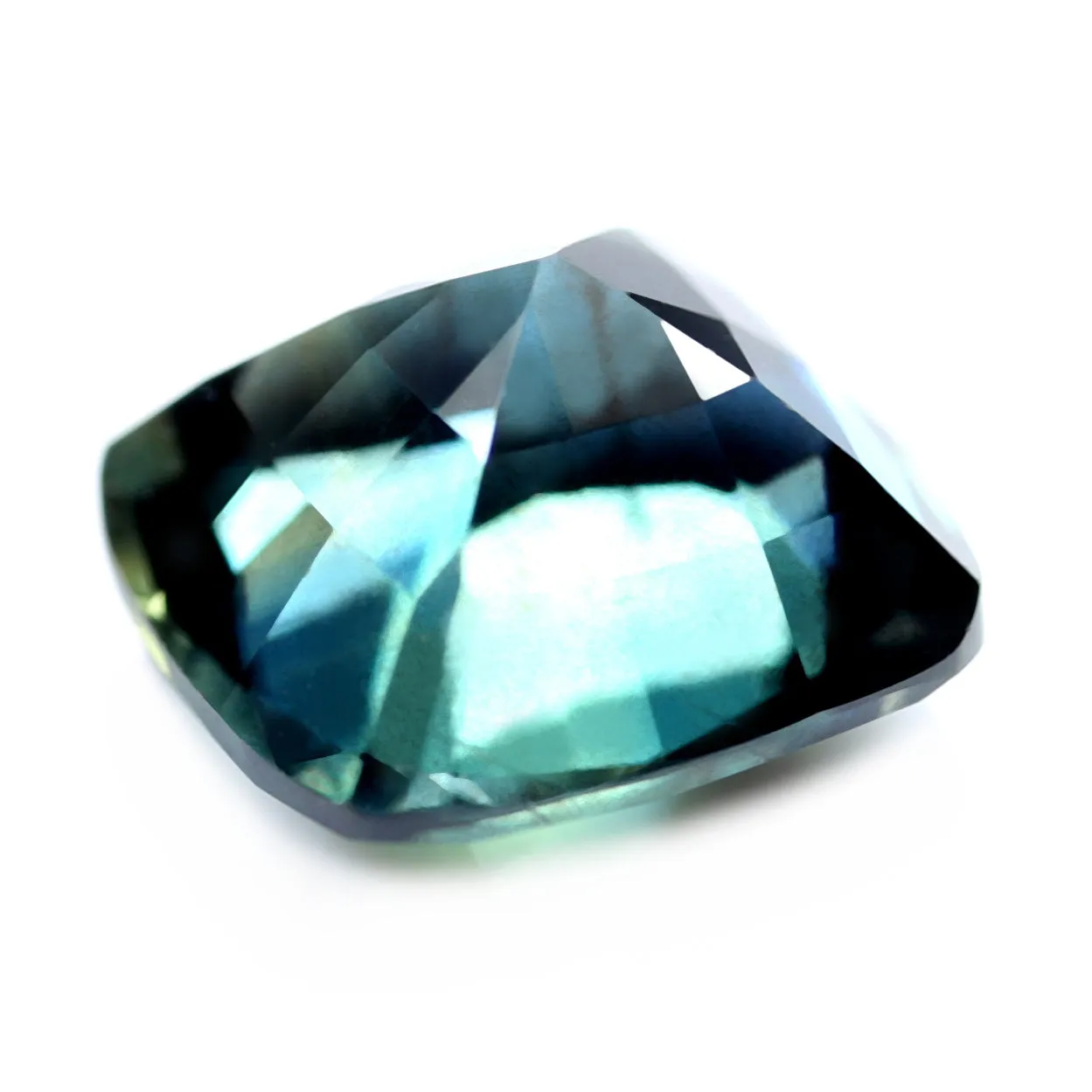 0.57ct Certified Natural Teal Sapphire