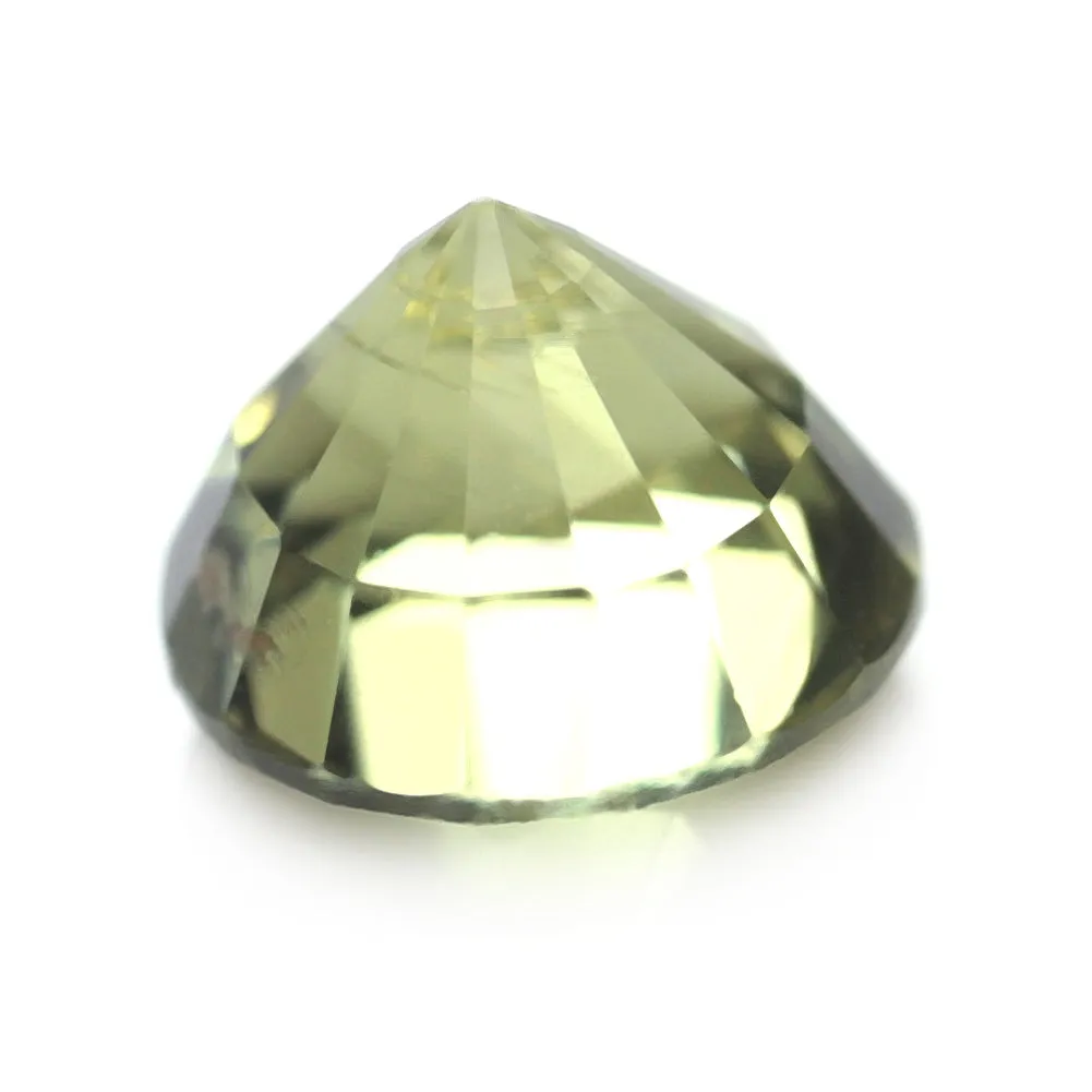0.57ct Certified Natural Yellow Sapphire