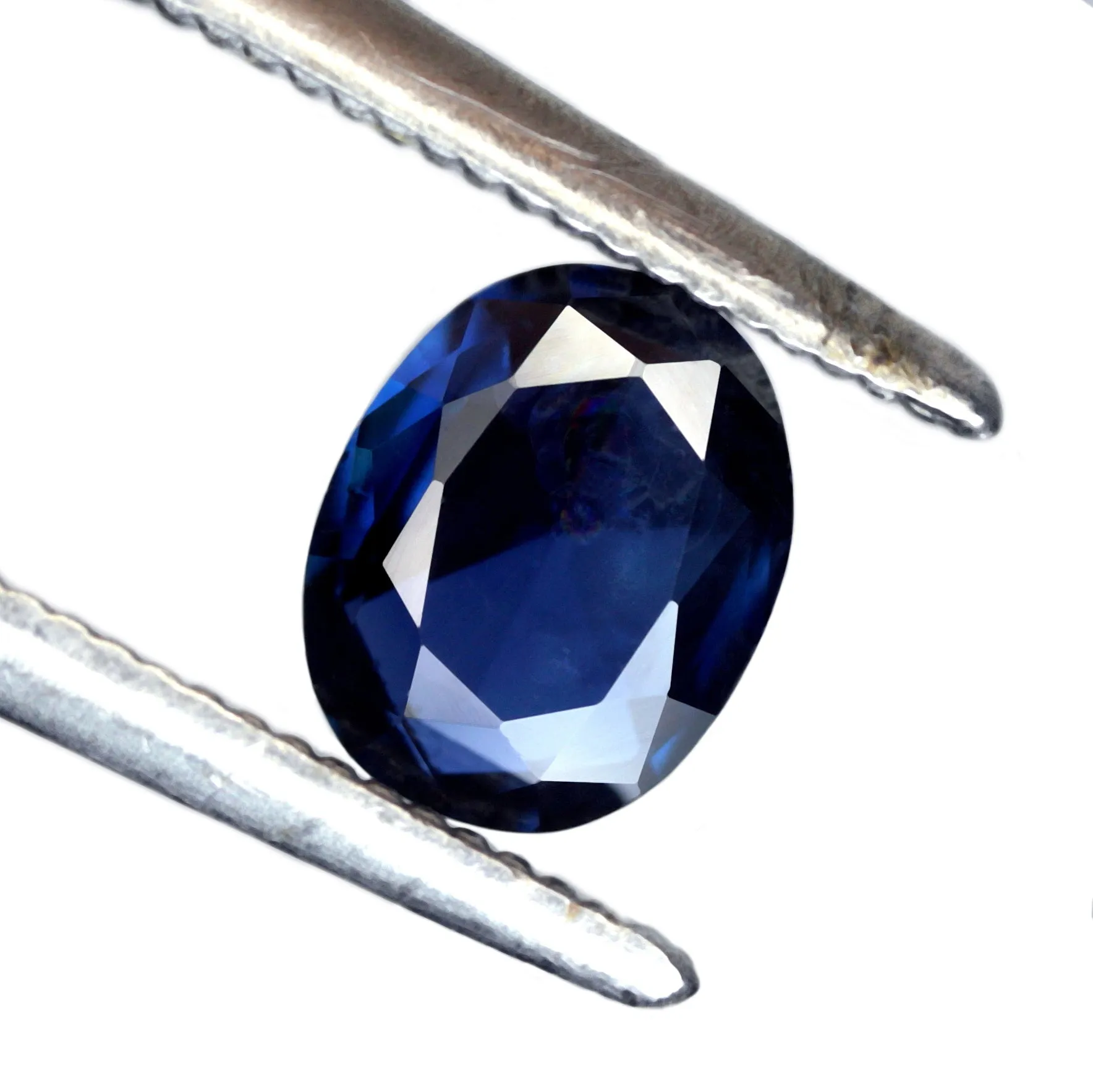0.58ct Certified Natural Blue Sapphire