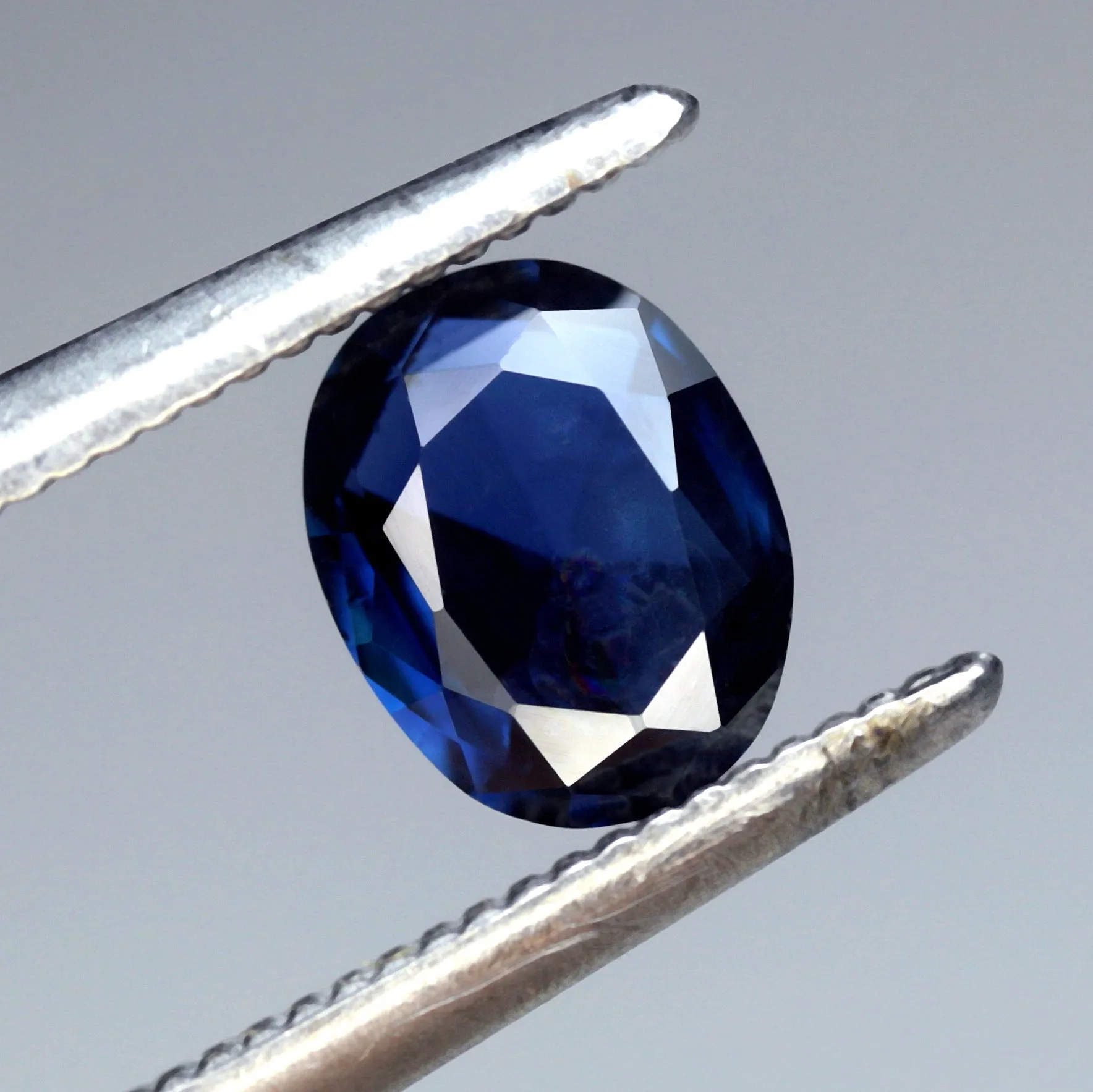 0.58ct Certified Natural Blue Sapphire