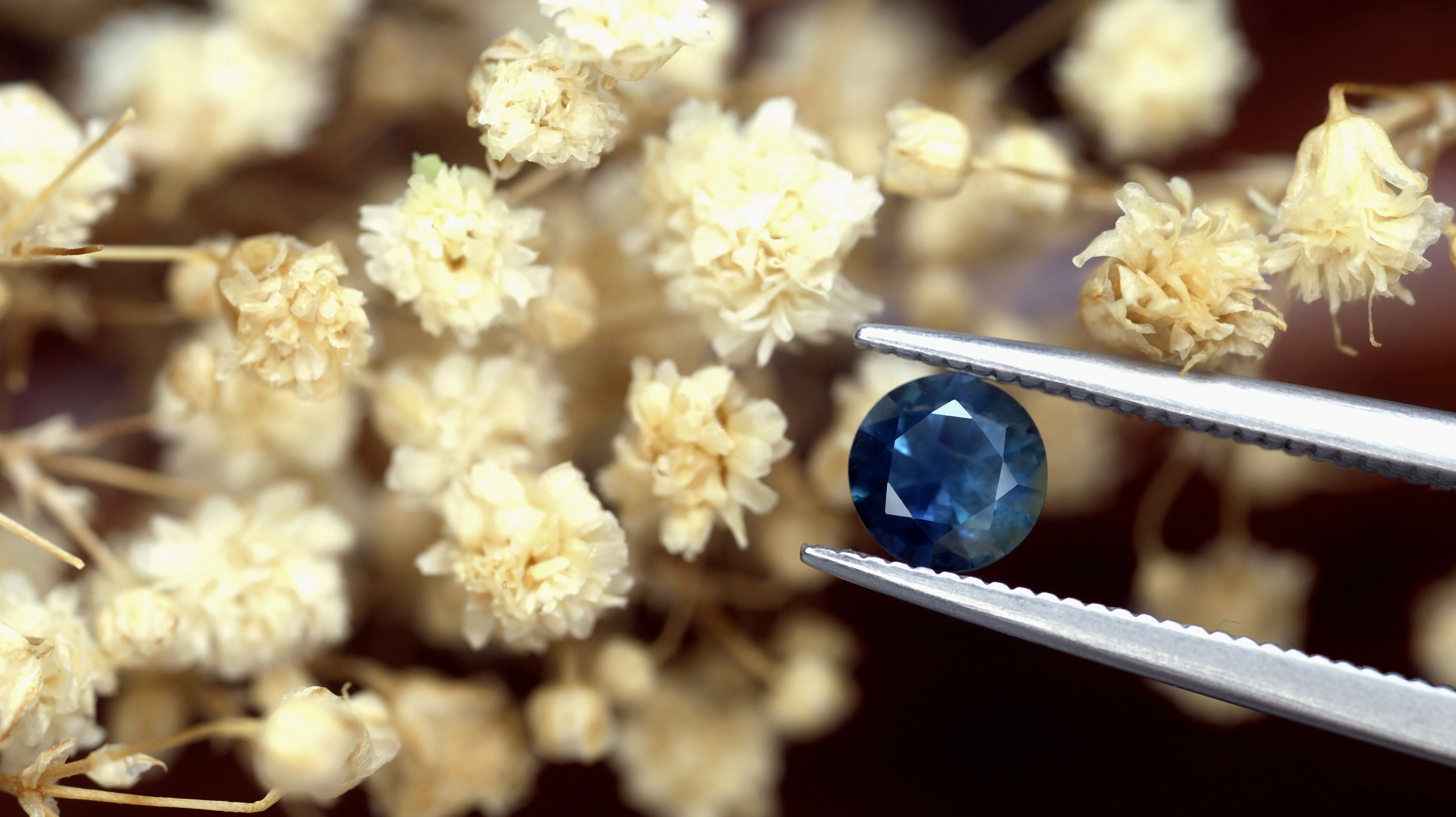 0.58ct Certified Natural Blue Sapphire
