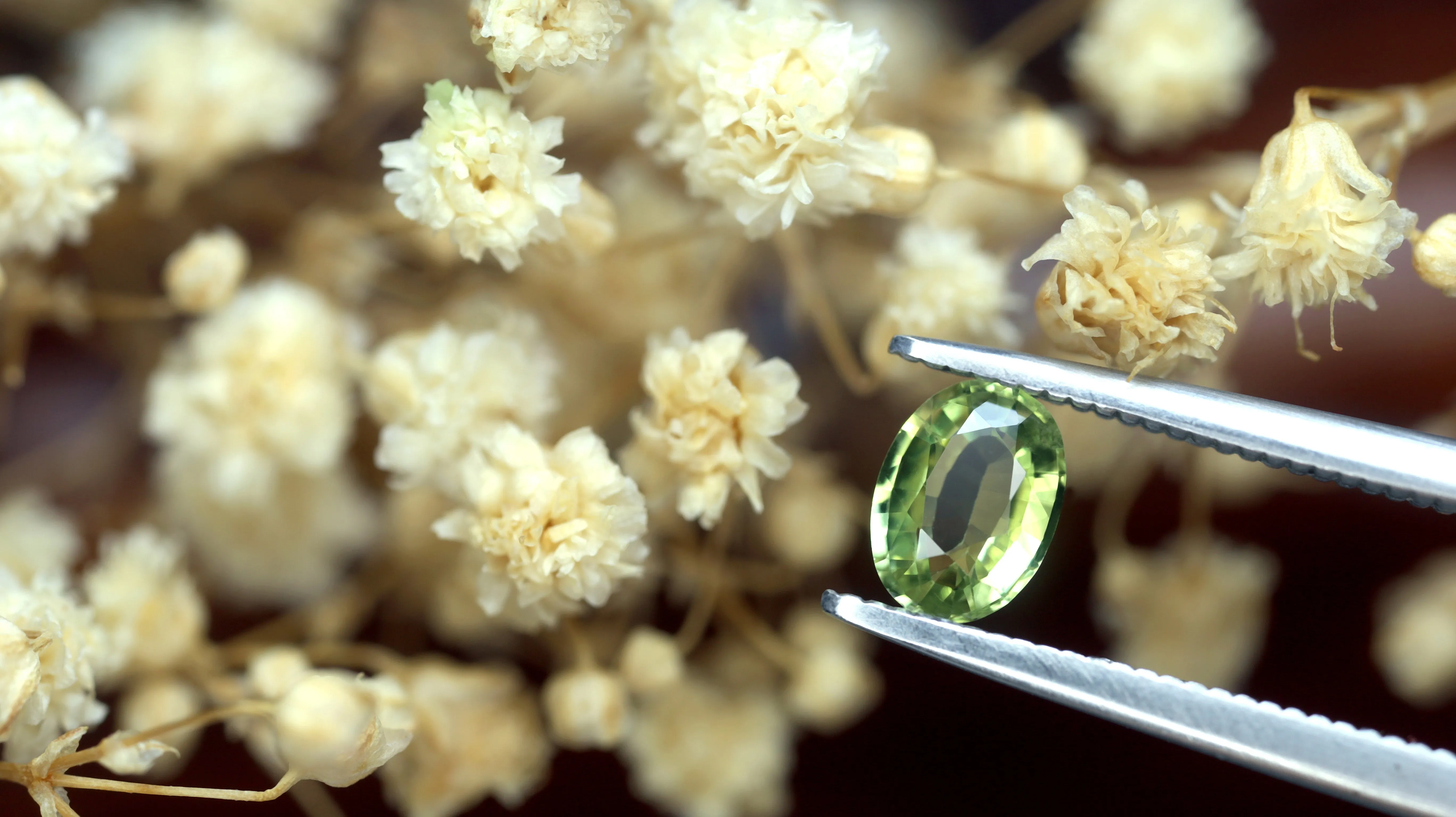 0.58ct Certified Natural Green Sapphire