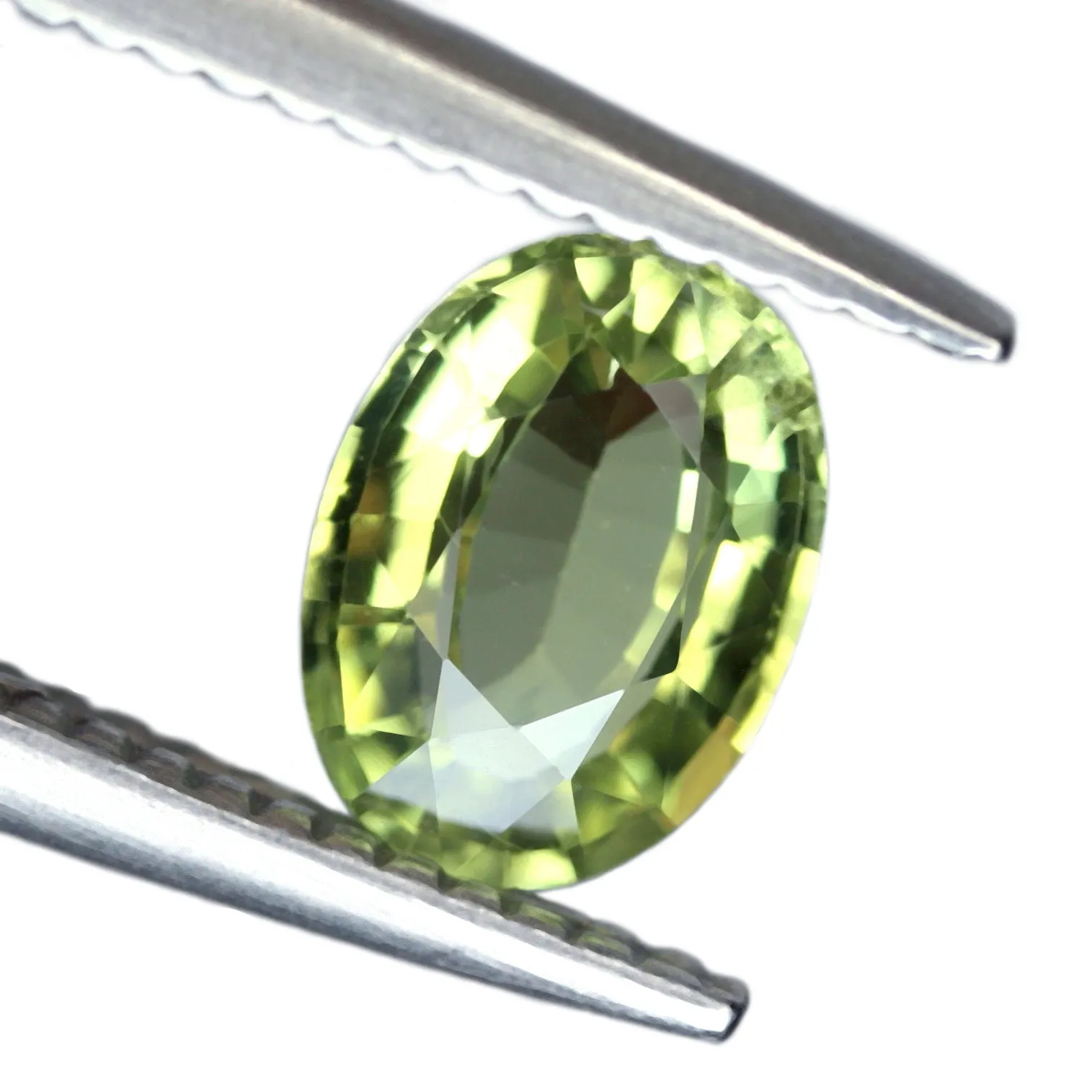 0.58ct Certified Natural Green Sapphire
