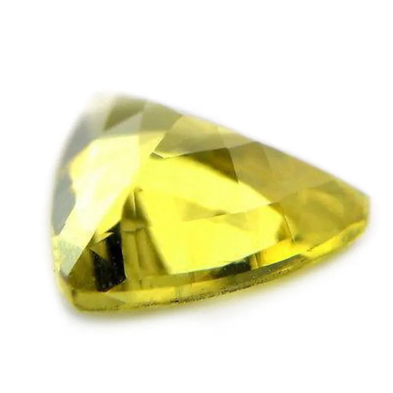 0.58ct Certified Natural Yellow Sapphire
