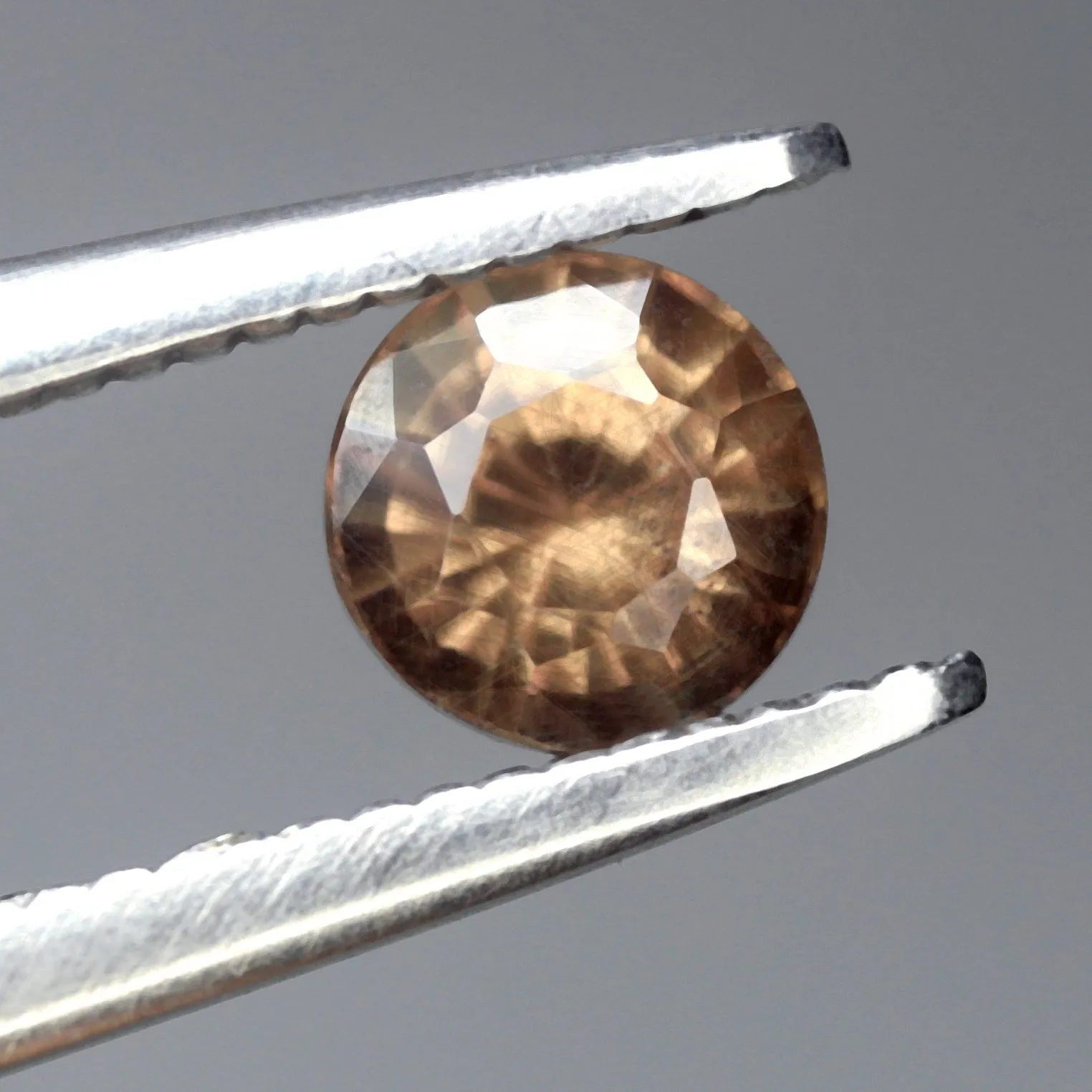 0.59ct Certified Natural Champagne Sapphire