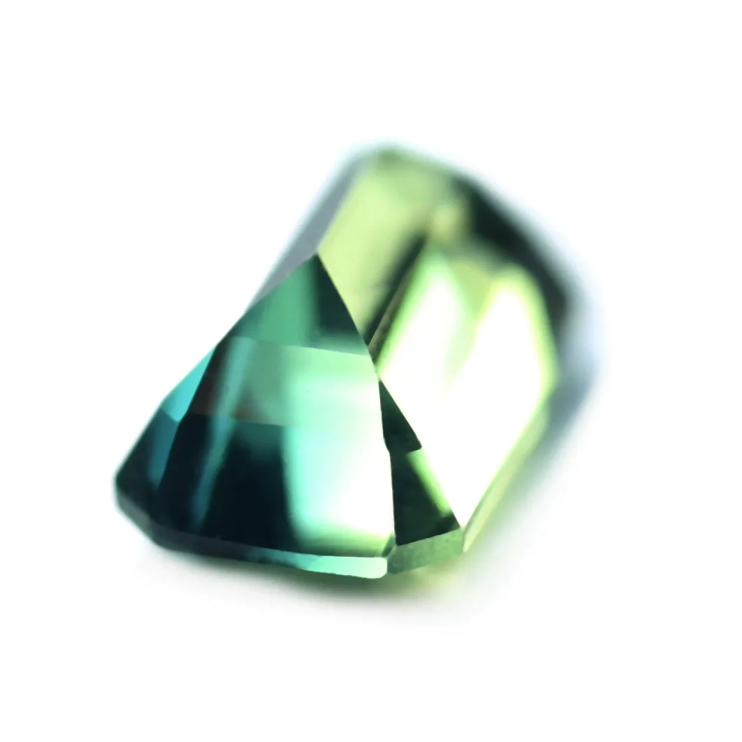 0.59ct Certified Natural Green Sapphire